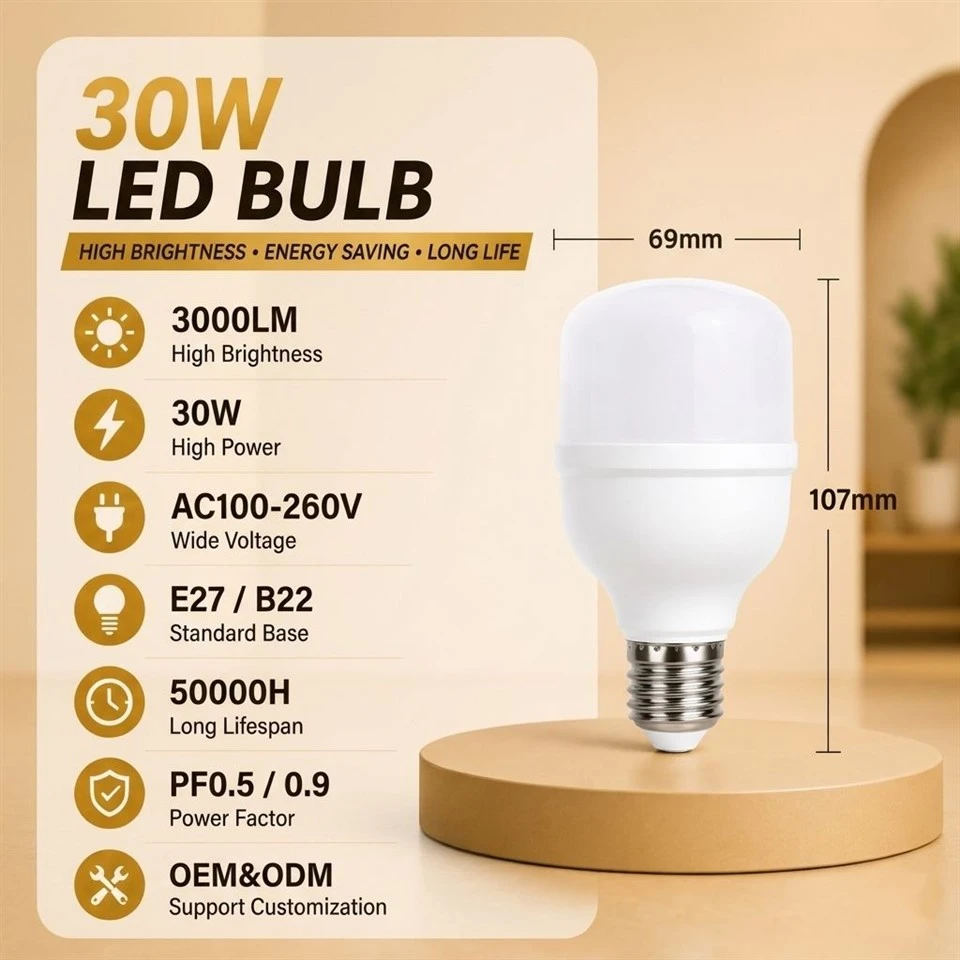 High Lumen LED T-Type Bulb suppliers